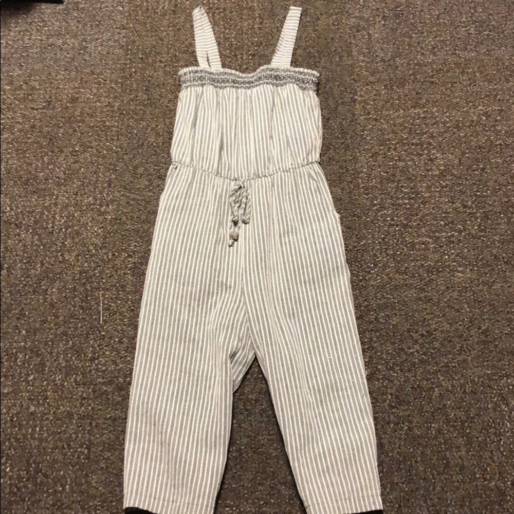 Striped romper